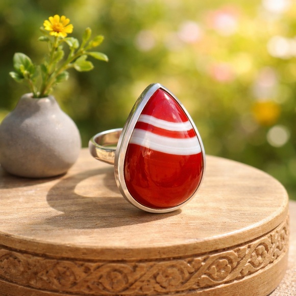 Robin's Nest Jewels Jewelry - Botswana Agate Ring